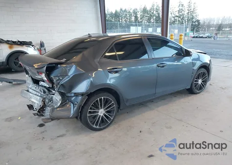 2015 Toyota Corolla S Premium z USA, uszkodzony, nr VIN 2T1BURHE0FC418686